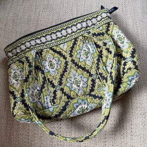 Vera Bradley Green and Blue Patterned Tote